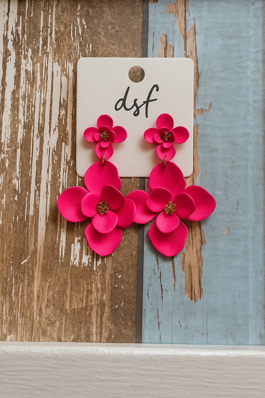 Pink Fusion Earrings