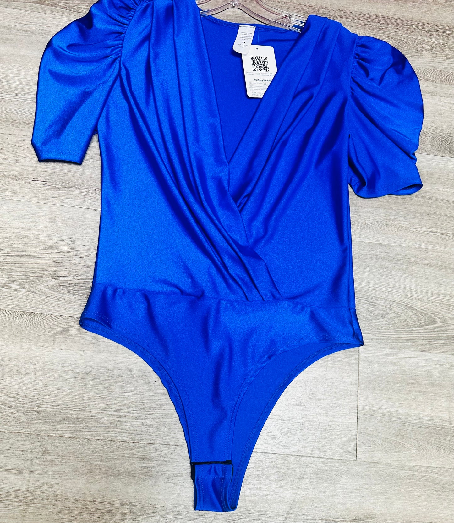 Blue Body Suit