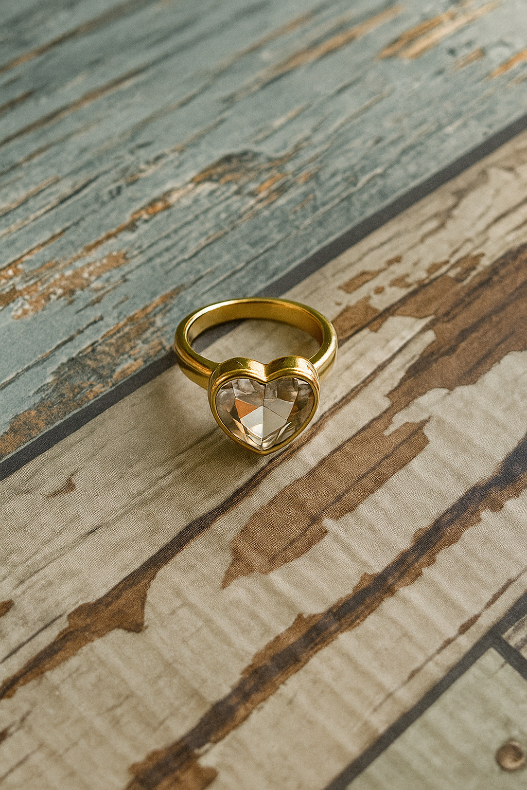 Sparked in Gold Ring